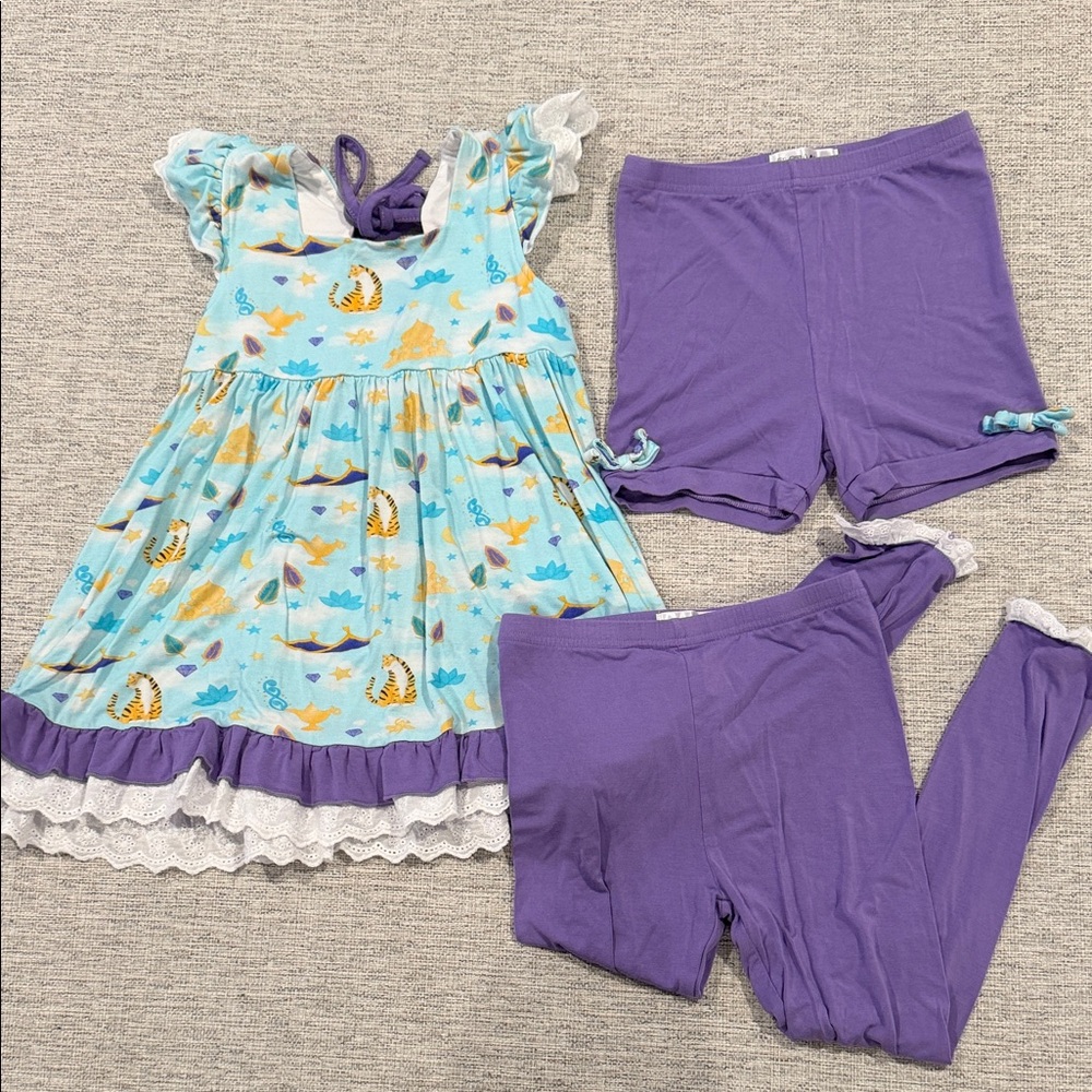 Eliza Cate and Co Princess Jasmine Inspired Matching Set